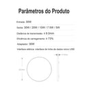 Carregador sem fio 30W carregamento rápido