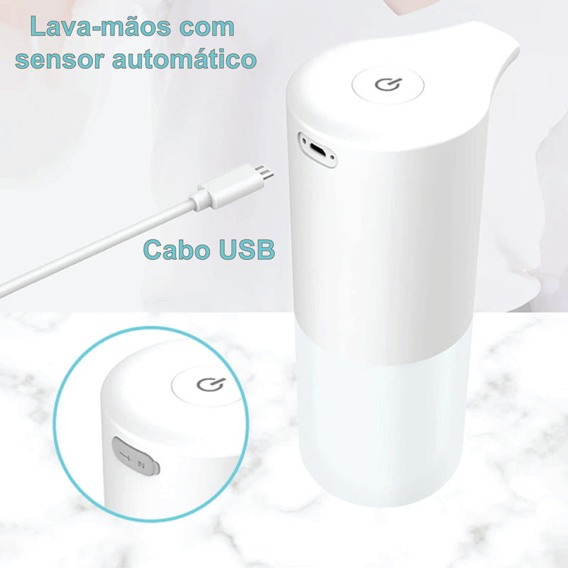 Sensor Automático sem toque Dispensador de Sabonete Espuma