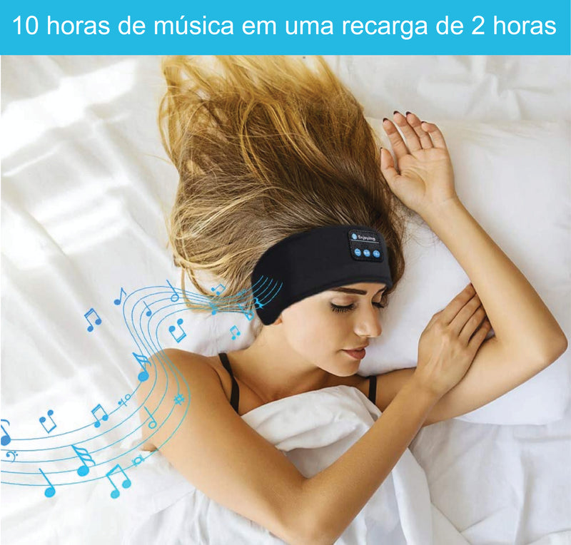 Fones de ouvido Bluetooth para dormir e atividades esportivas